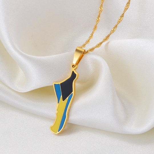 18k Gold Plated Bahamas Necklace