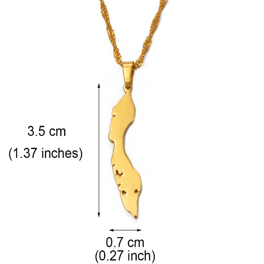 18k Gold Plated Curacao Necklace
