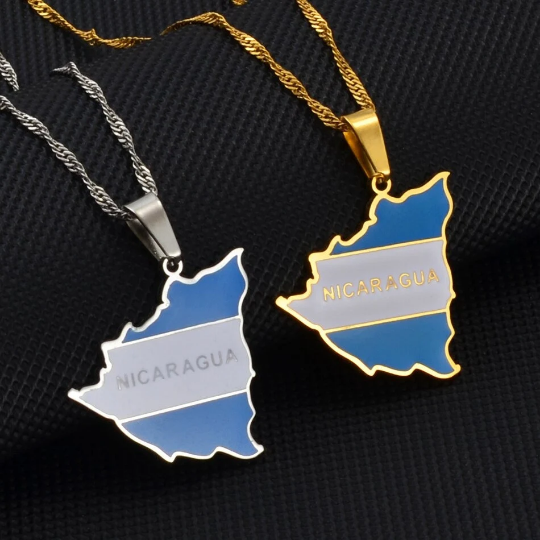 18k Gold Plated Nicaragua Necklace