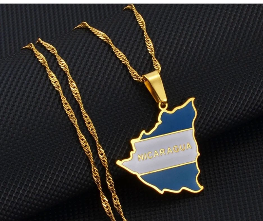 18k Gold Plated Nicaragua Necklace