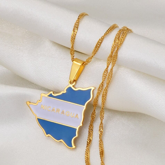 18k Gold Plated Nicaragua Necklace