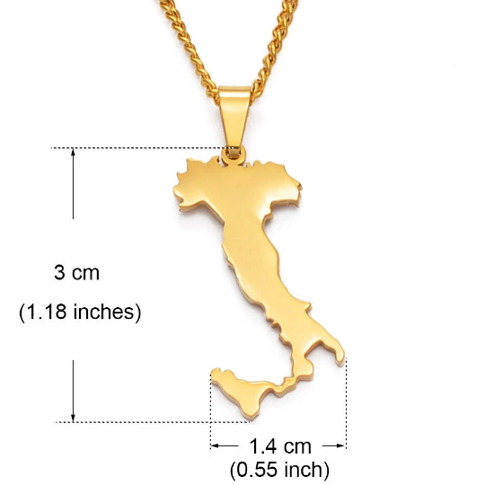 18k Gold Plated Italy Necklace