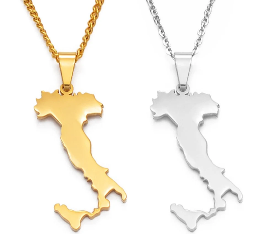 18k Gold Plated Italy Necklace