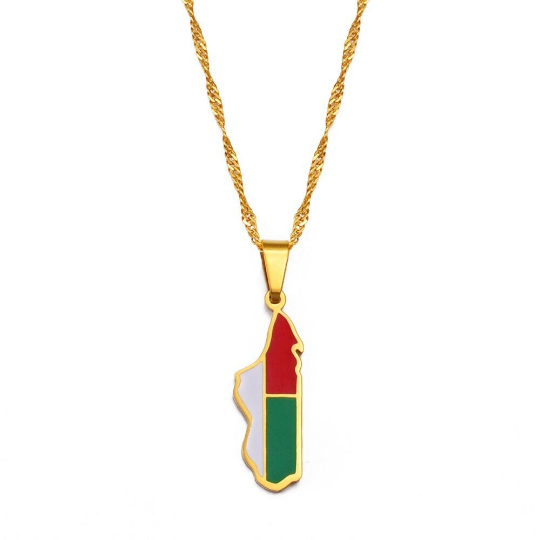 18K Gold Plated Madagascar Necklace