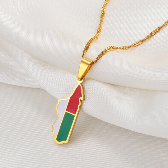 18K Gold Plated Madagascar Necklace