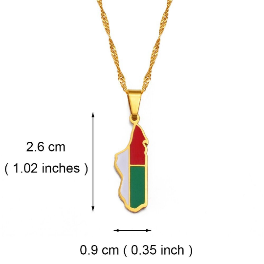 18K Gold Plated Madagascar Necklace