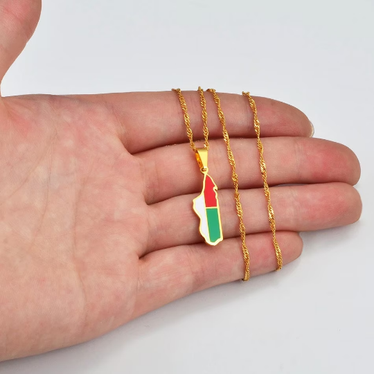18K Gold Plated Madagascar Necklace