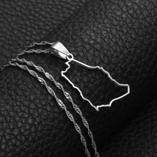 18K Gold Plated Saudi Arabia Necklace