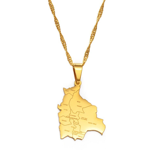 18K Gold Plated Bolivia Necklace