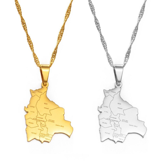 18K Gold Plated Bolivia Necklace