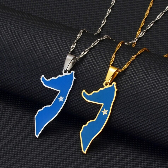 18k Gold Plated Somalia Necklace