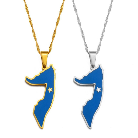 18k Gold Plated Somalia Necklace