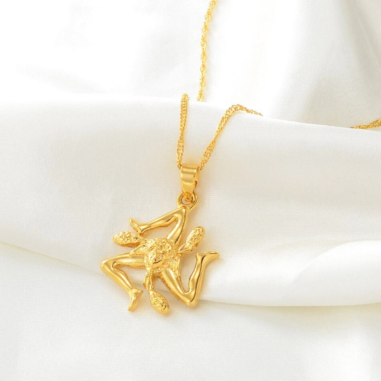 18K Gold Plated Sicily Necklace
