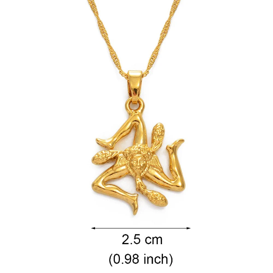 18K Gold Plated Sicily Necklace