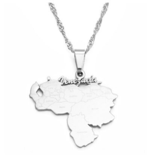 18K Gold Plated Venezuela Necklace