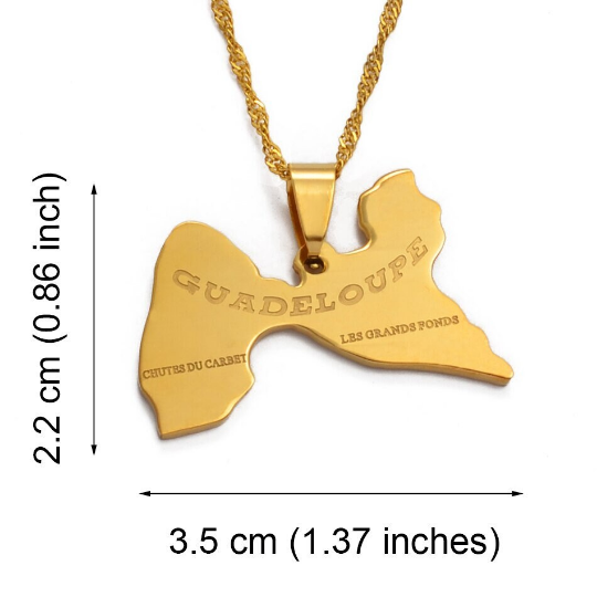 18k Gold Plated Guadeloupe Necklace