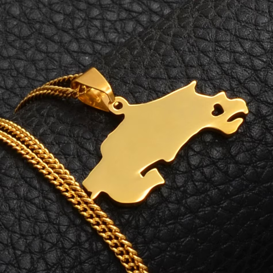 18k Gold Plated Costa Rica Necklace