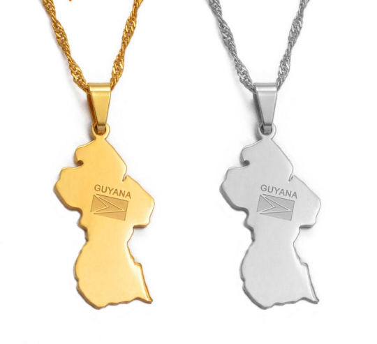 18k Gold Plated Guyana Necklace