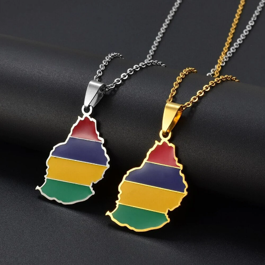 18K Gold Plated Mauritius Necklace