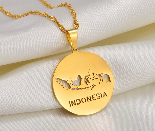 18K Gold Plated Indonesia Necklace