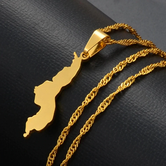 18K Gold Plated Malawi Necklace