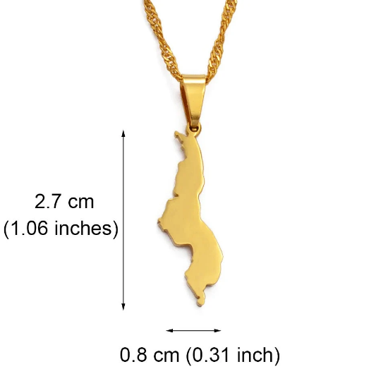 18K Gold Plated Malawi Necklace