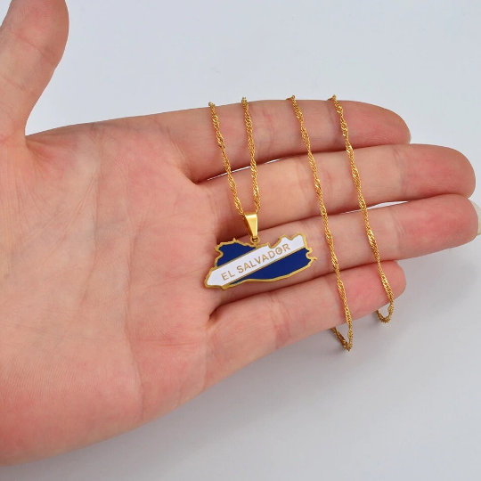 18K Gold Plated El Salvador Necklace