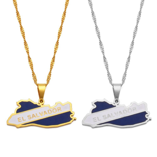 18K Gold Plated El Salvador Necklace