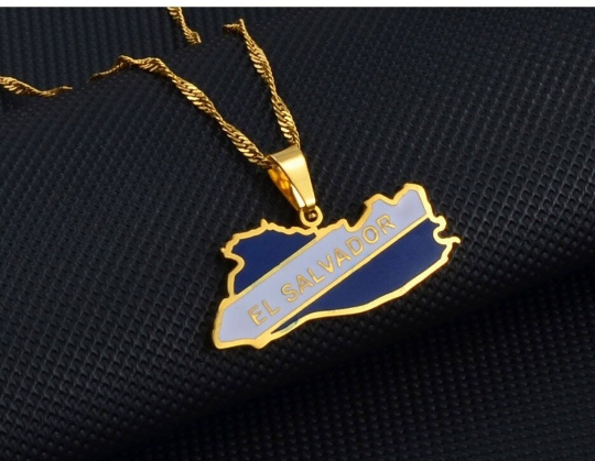 18K Gold Plated El Salvador Necklace