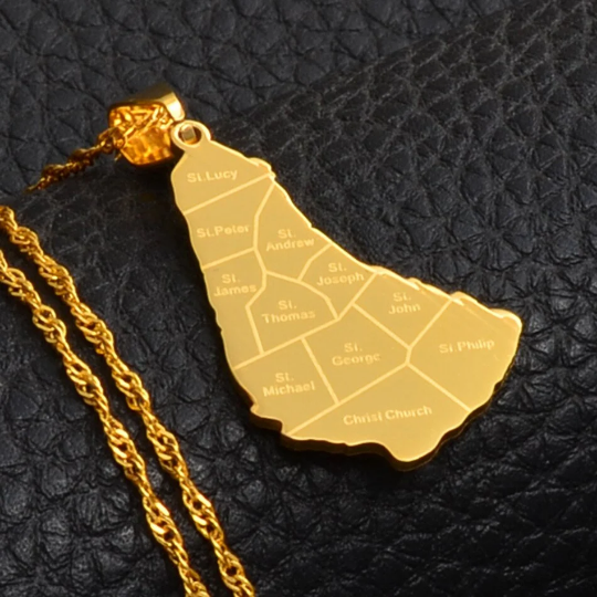 18K Gold Plated Barbados Necklace