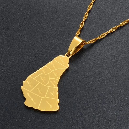 18K Gold Plated Barbados Necklace