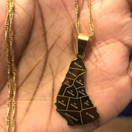 18K Gold Plated Barbados Necklace