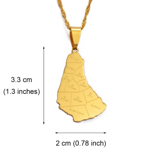 18K Gold Plated Barbados Necklace