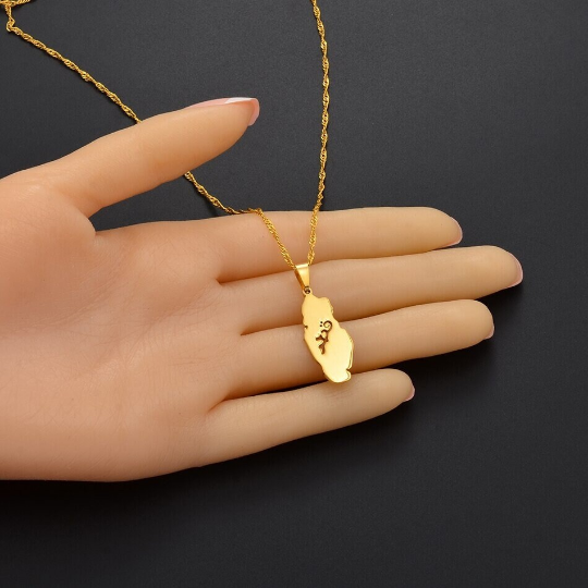 18K Gold Plated Qatar Necklace