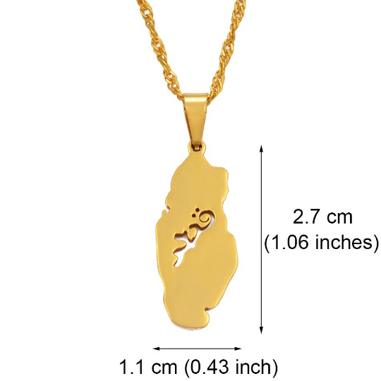 18K Gold Plated Qatar Necklace