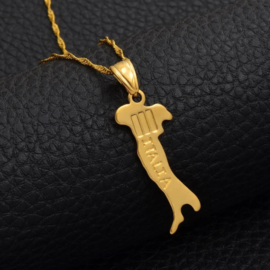 18K Gold Plated Italy Necklace