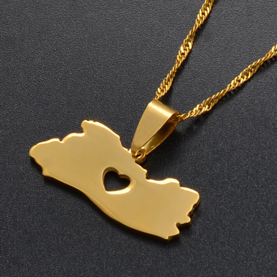 18K Gold Plated El Salvador Necklace