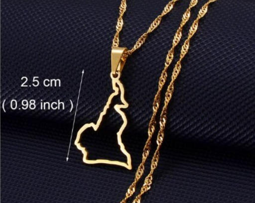 18K Gold Plated Cameroon Necklace