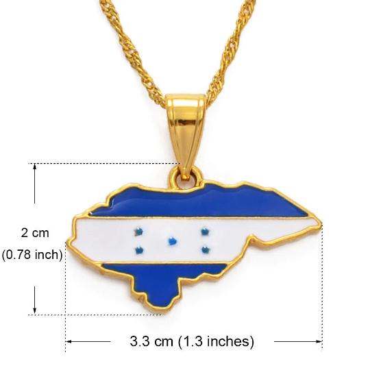 18K Gold Plated Honduras Necklace