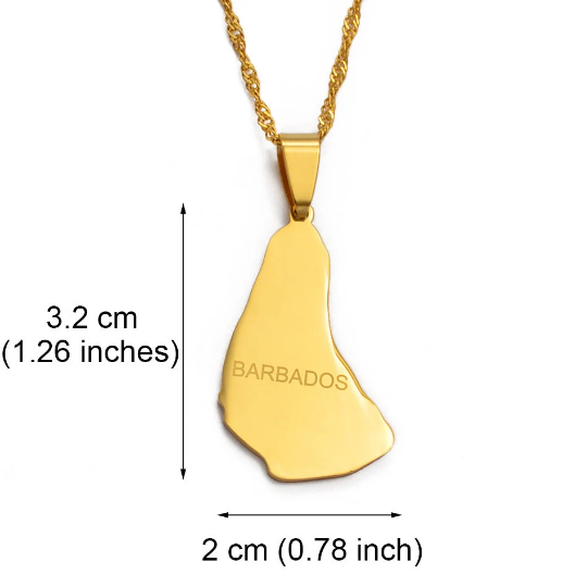 18K Gold Plated Barbados Necklace