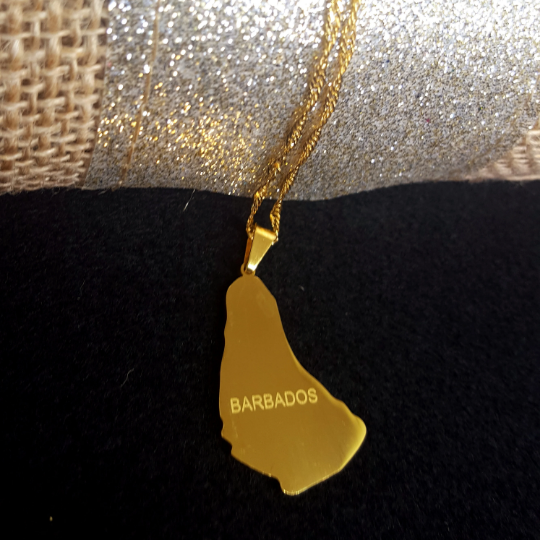 18K Gold Plated Barbados Necklace