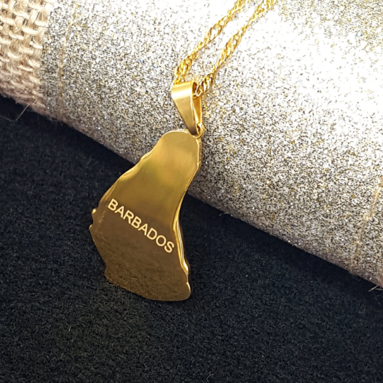 18K Gold Plated Barbados Necklace