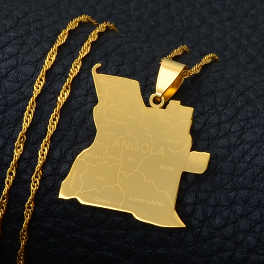 18K Gold Plated Angola Neckalce