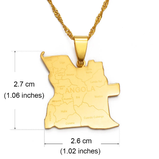 18K Gold Plated Angola Neckalce