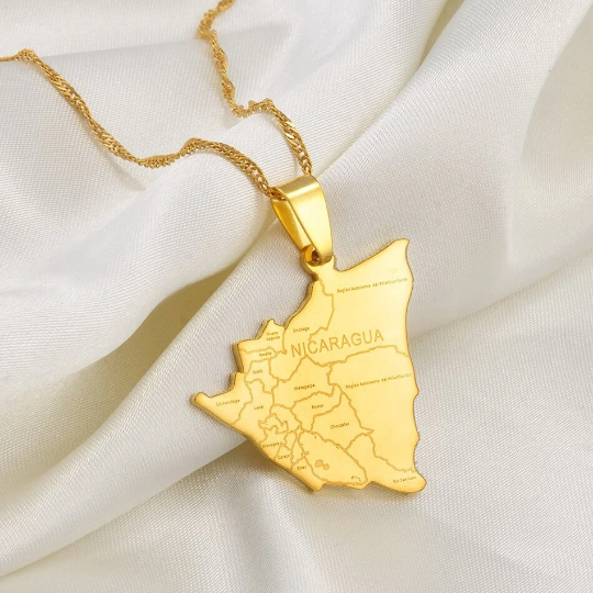 18K Gold Plated Nicaragua Necklace