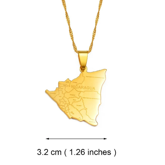 18K Gold Plated Nicaragua Necklace