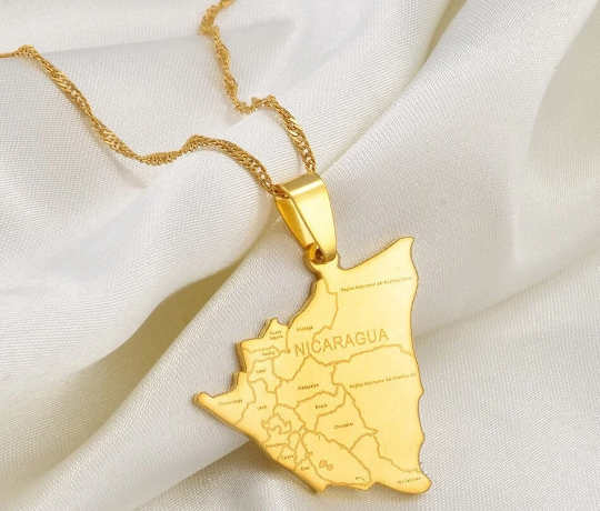 18K Gold Plated Nicaragua Necklace