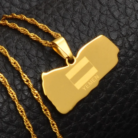 18K Gold Plated Yemen Necklace
