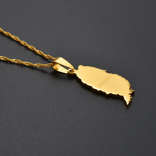 18K Gold Plated Grenada Necklace