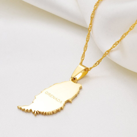 18K Gold Plated Grenada Necklace